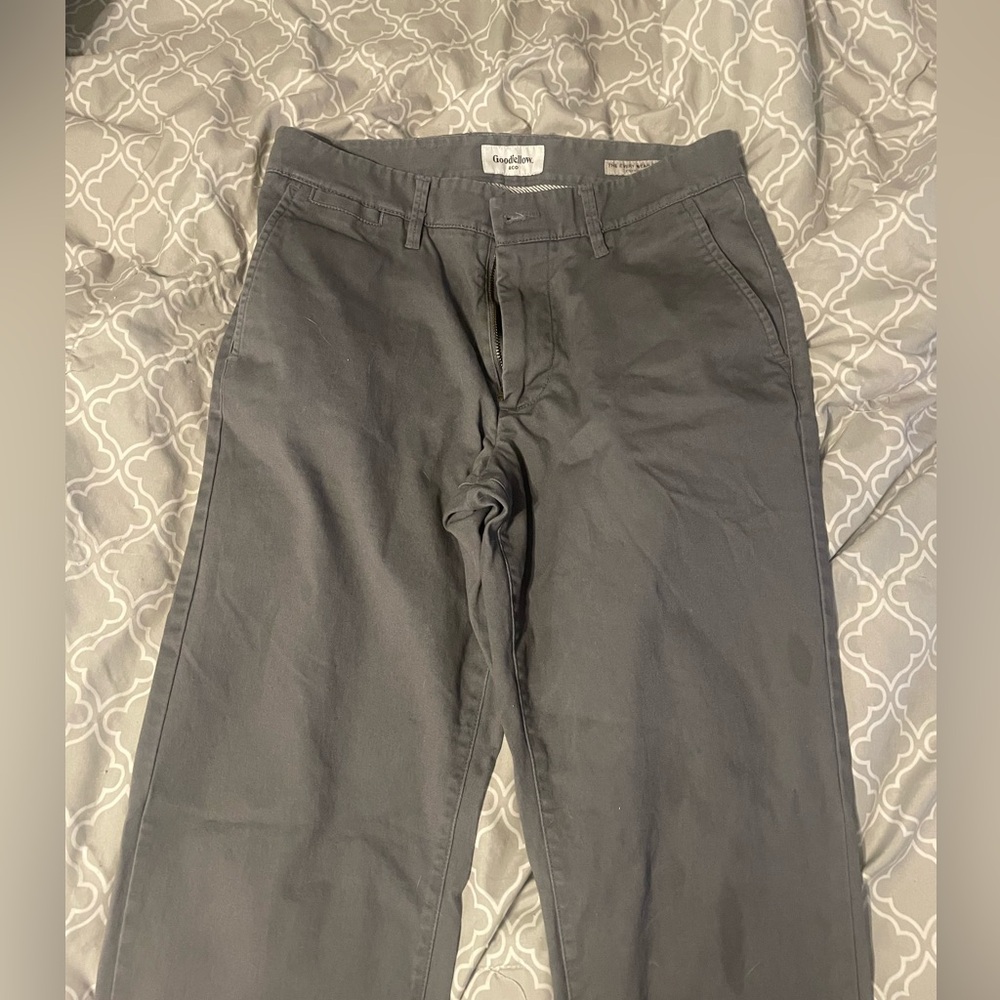 Mens gray pants